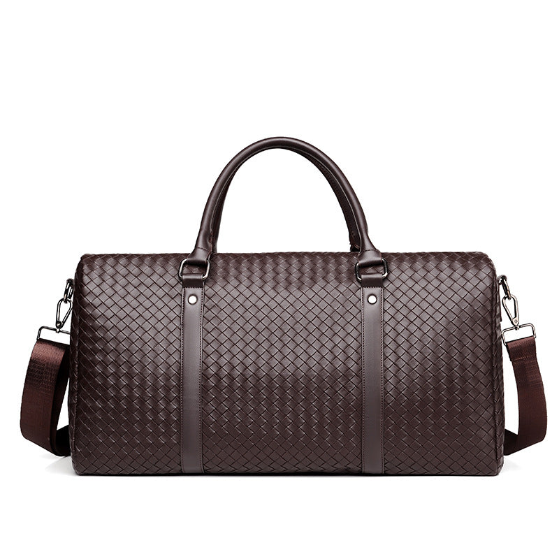 PU Leather Dry-Wet Separation Large Fitness Travel Bag