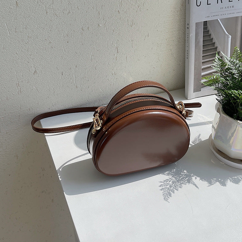 Niche Texture  Lipstick Crossbody Bag