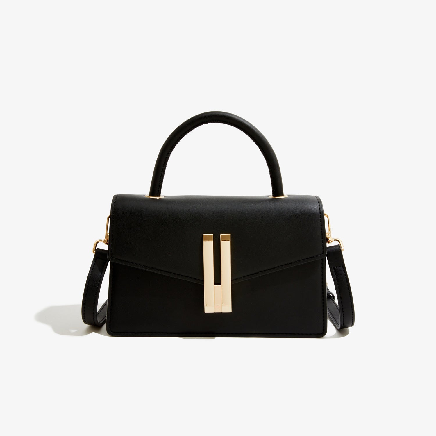 Elegant Minimalist Black Handbag