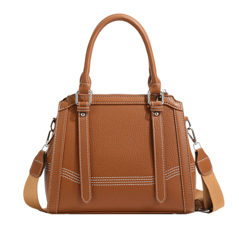 Lychee Pattern  Bucket Style Winter Handbag