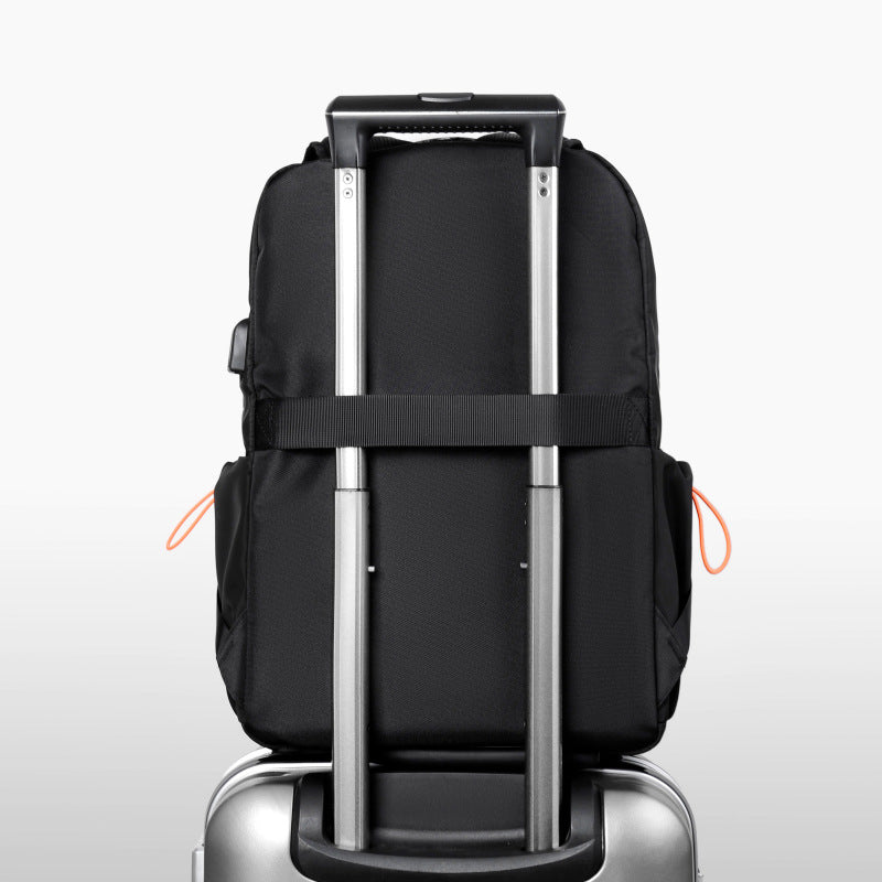 Fashion Nylon Student School Laptop Backpack