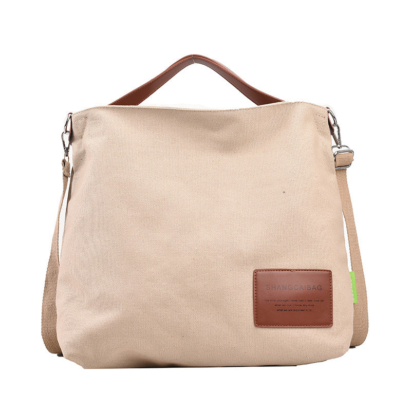 Canvas Large Capacity Shopping Tote Bag