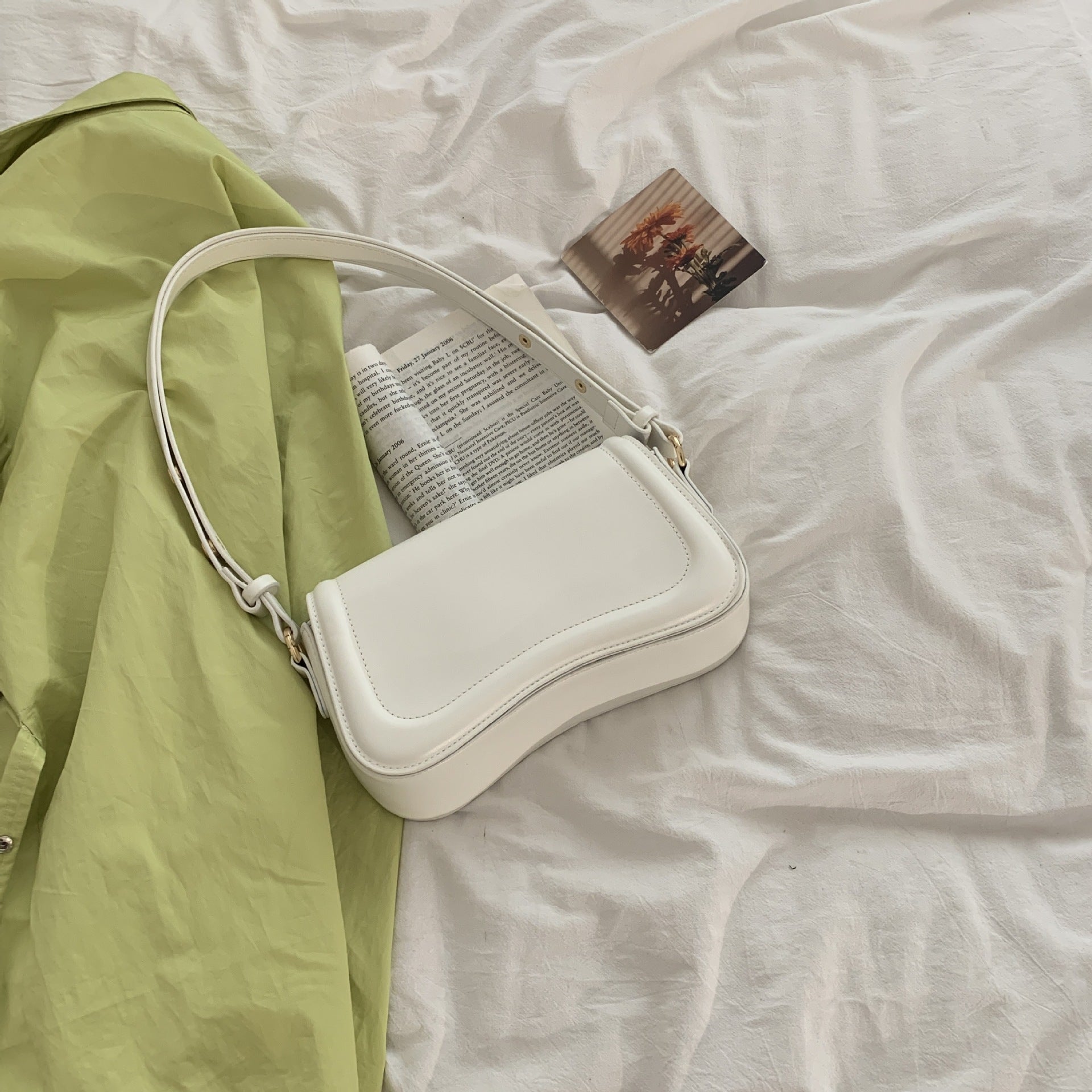 Niche Style  Small Square Underarm Bag