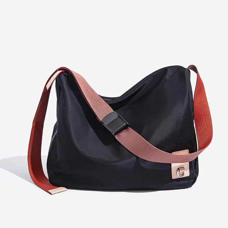 Casual Large Oxford Canvas One-Shoulder Commuter Bag