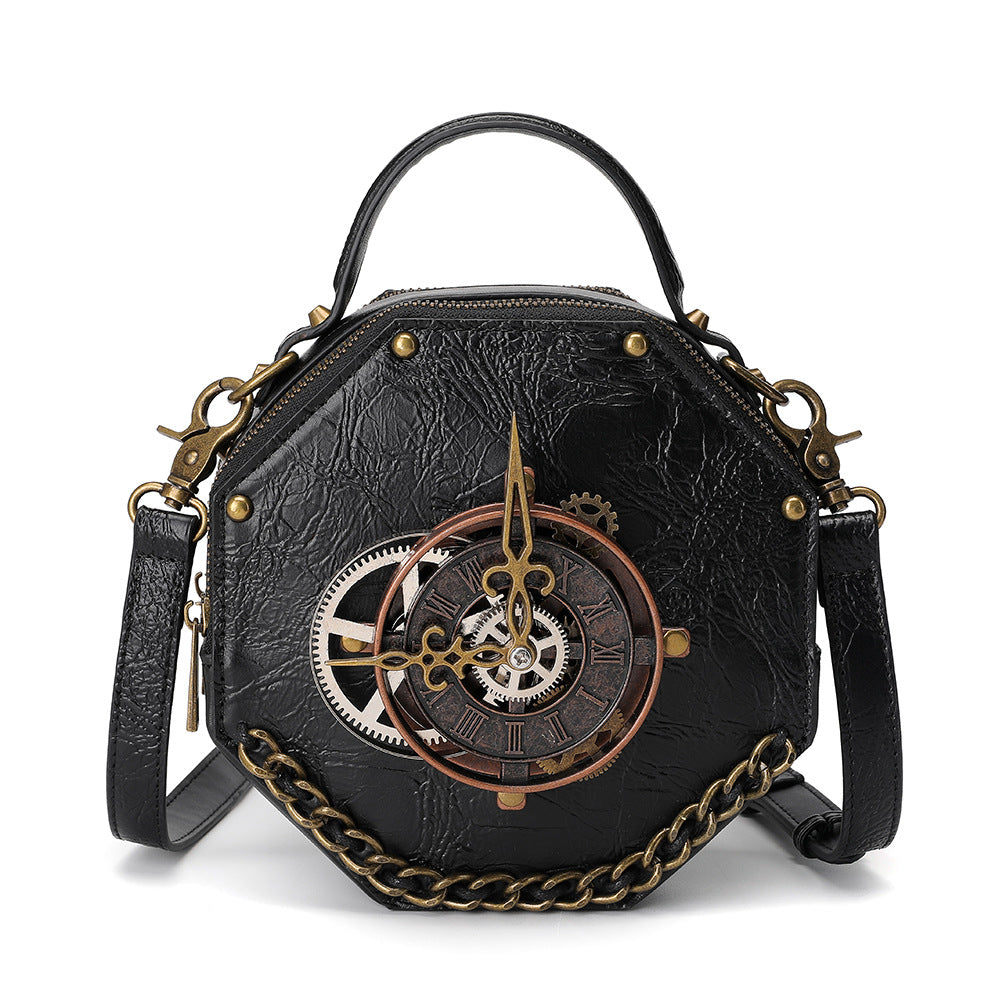 Retro nk Style PU Leather Shoulder Crossbody Bag