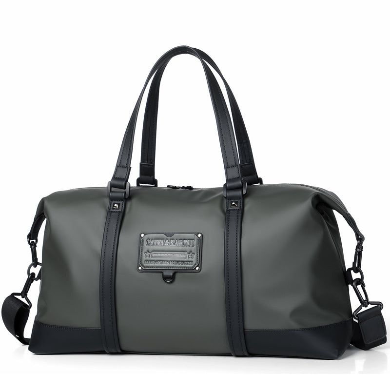 CateiKarrui Large Capacity Waterproof Men's Oxford Duffle Bag