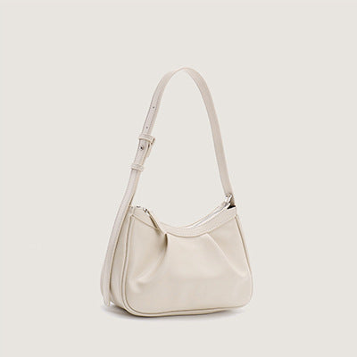 Pleated Cloud  Armpit Baguette Shoulder Bag