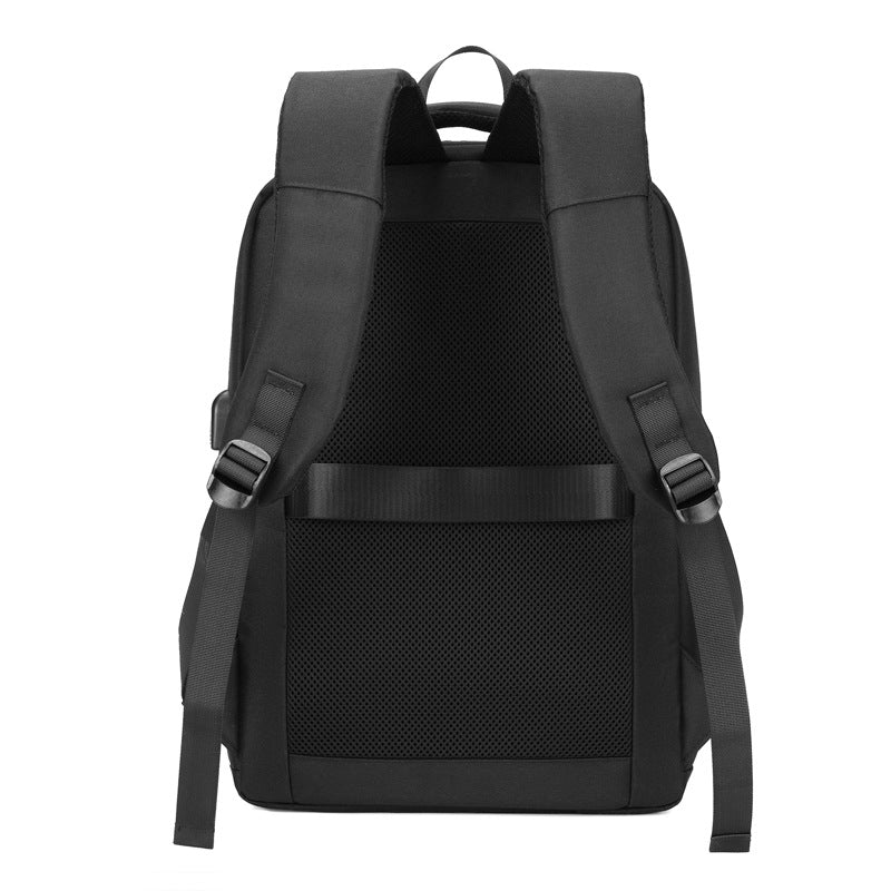 Large Capacity USB Charging Nylon Business Backpack