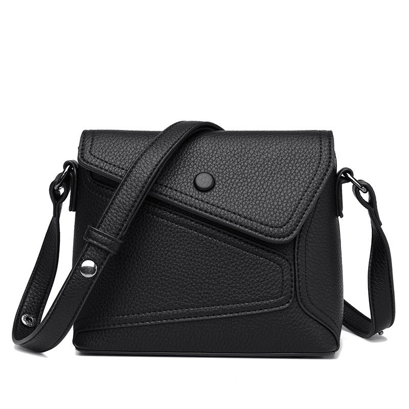 Fashion Spliced  Small Square Crossbody Shoulder Bag