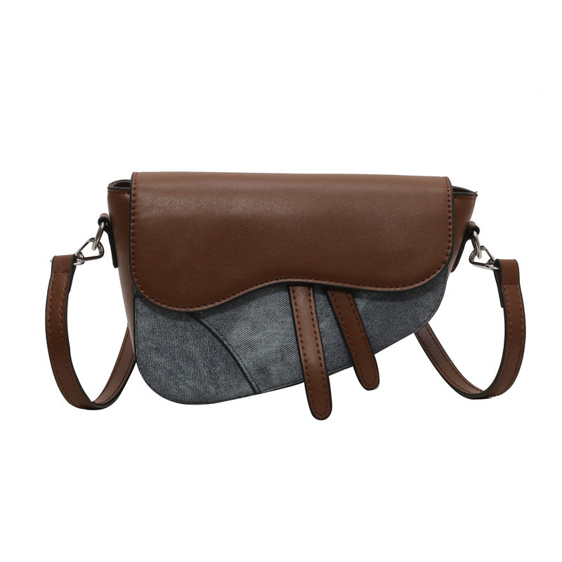 Retro  Saddle Crossbody Shoulder Bag for Mothers