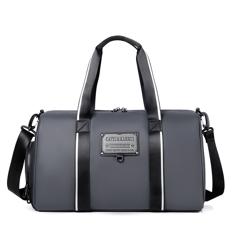CateiKarrui Men's Business and Fitness Oxford Cloth Duffle Bag