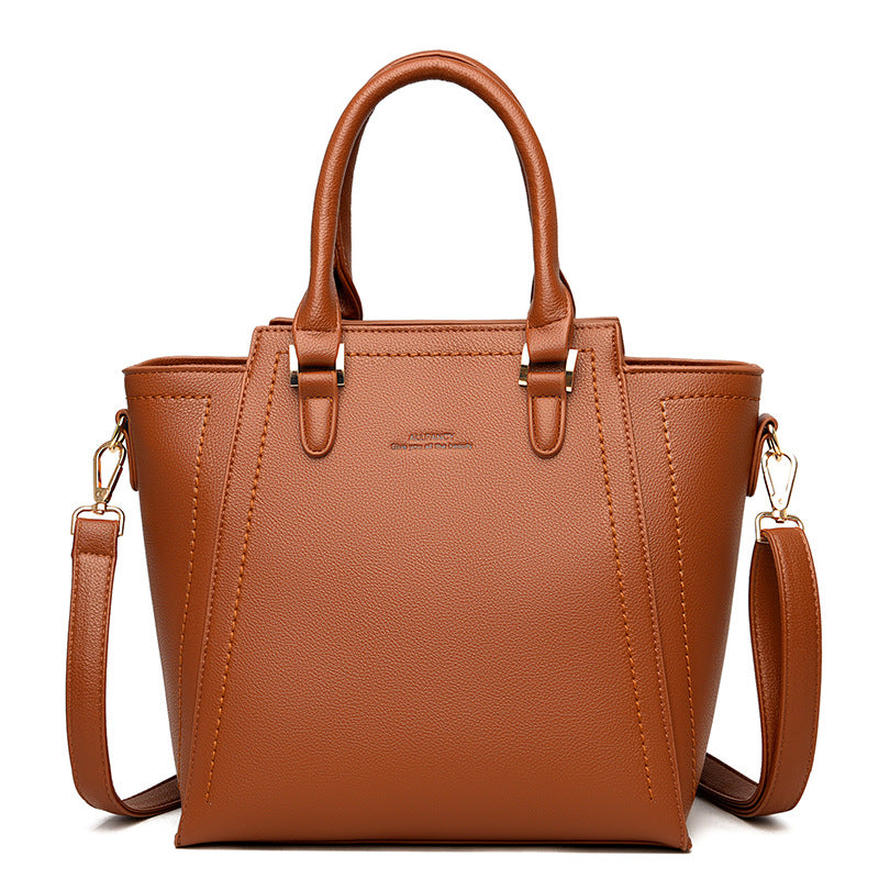 Trendy European Style Large  Women's Shoulder Bag