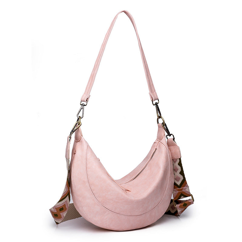 Crescent Style Large Capacity  Shoulder Bag