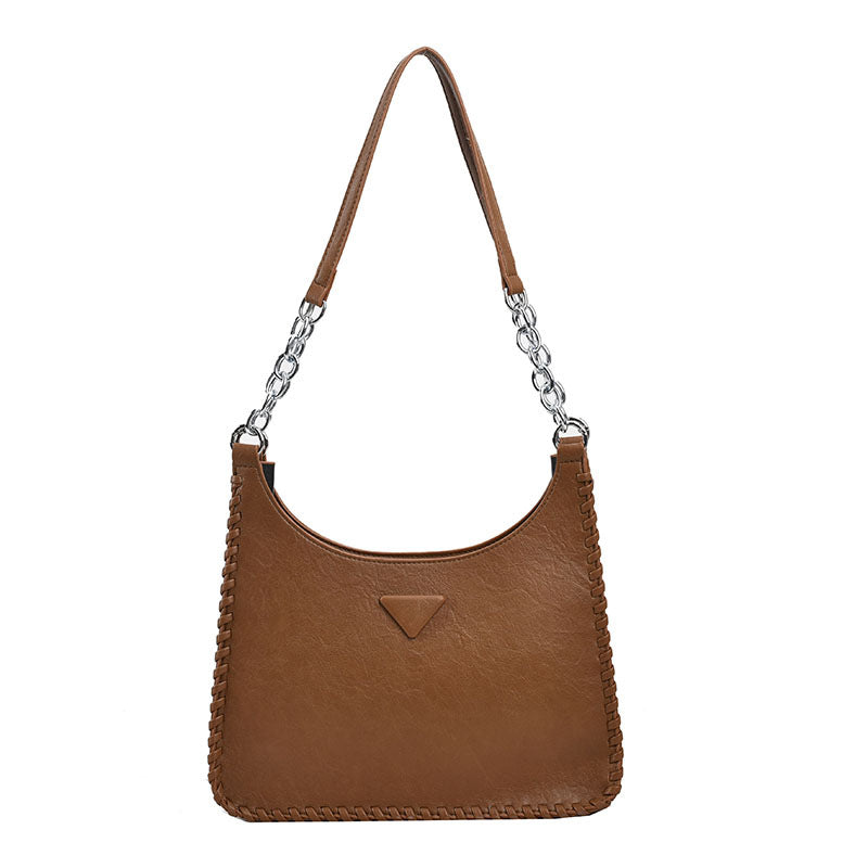 Retro  Chain Underarm Large Capacity Shoulder Bag