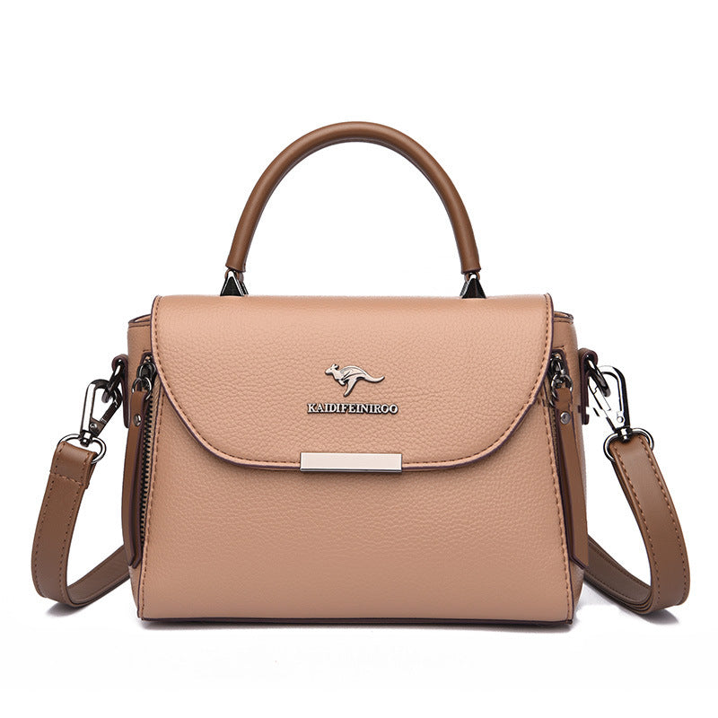 Fashion Contrast Color  Women's Messenger Handbag