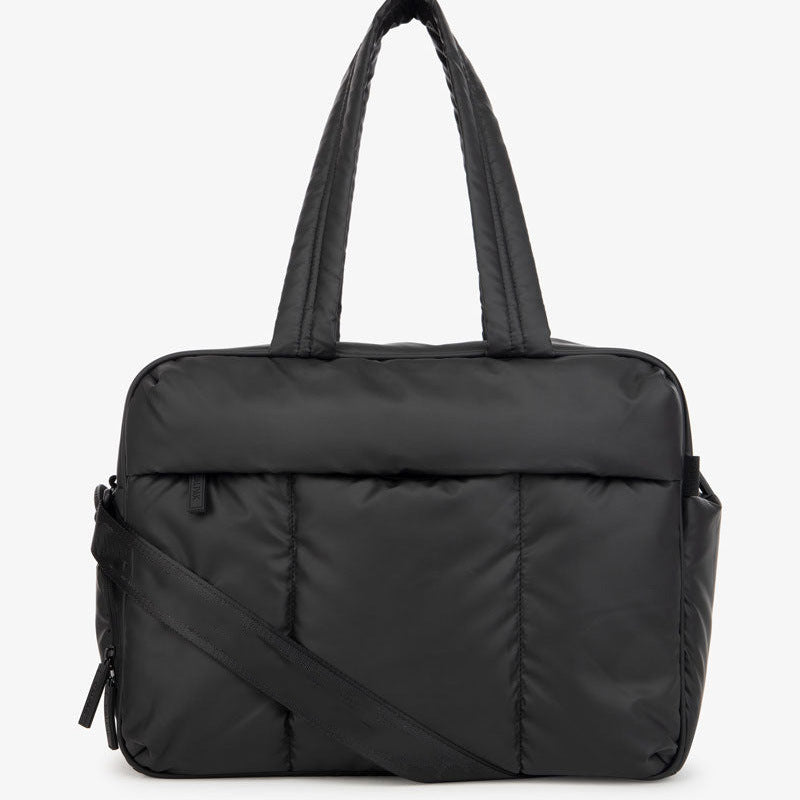 Winter Puffer Cotton Tote Bag