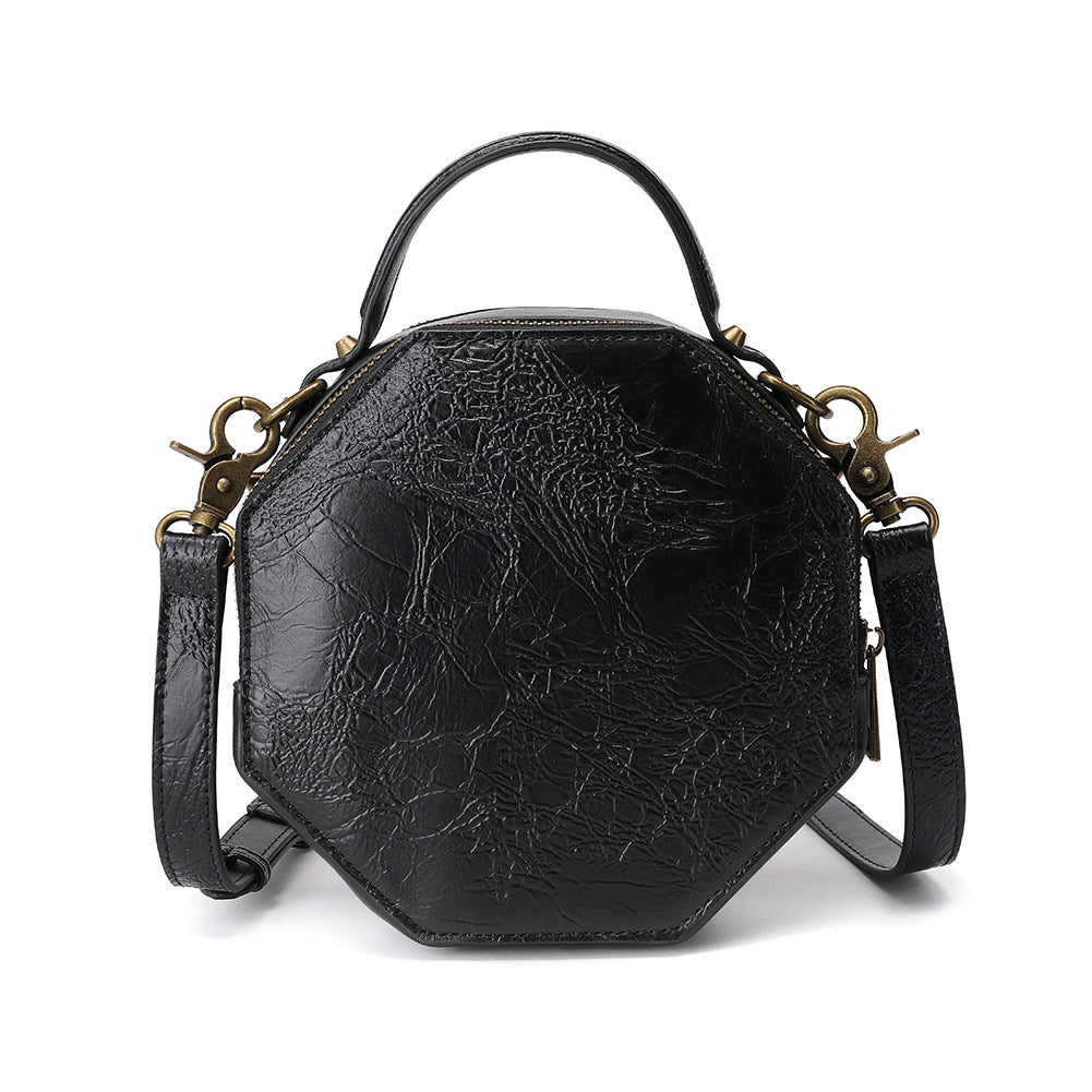 Retro nk Style PU Leather Shoulder Crossbody Bag