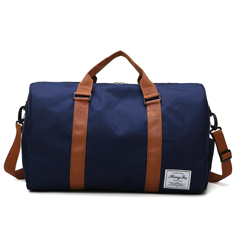 Women's Oxford Gym Bag with Shoe Compartment and Custom Logo