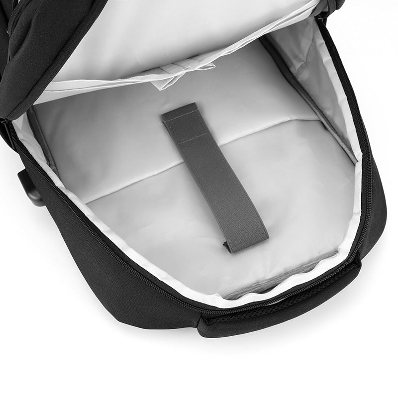 Large Capacity USB Charging Nylon Business Backpack