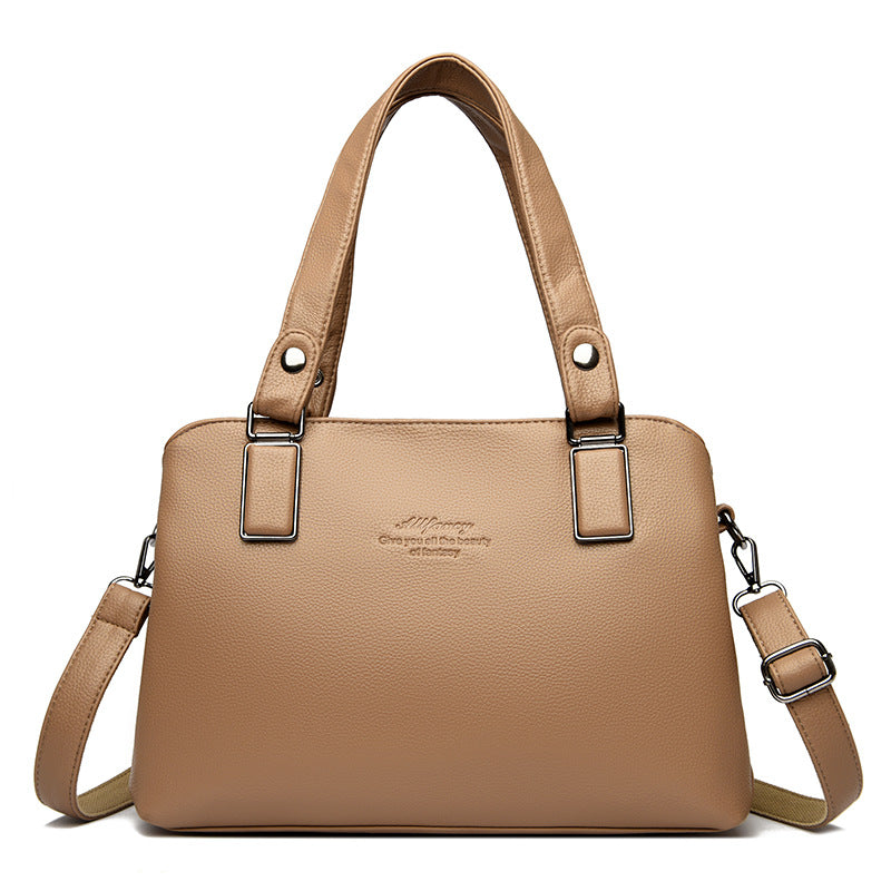 Practical Large Capacity Women's  Shoulder Bag
