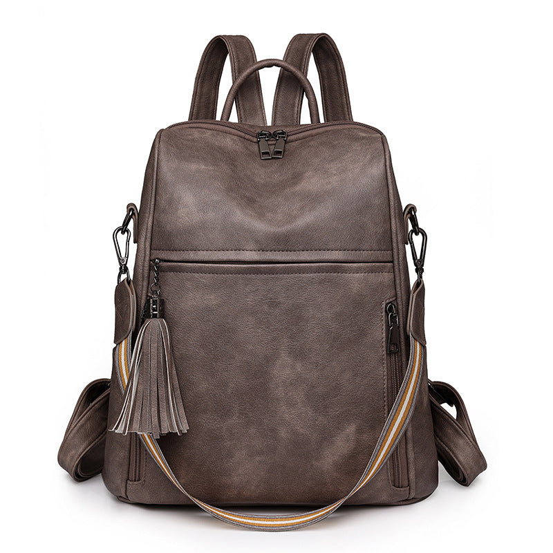 Retro Multifunctional Women's  Backpack