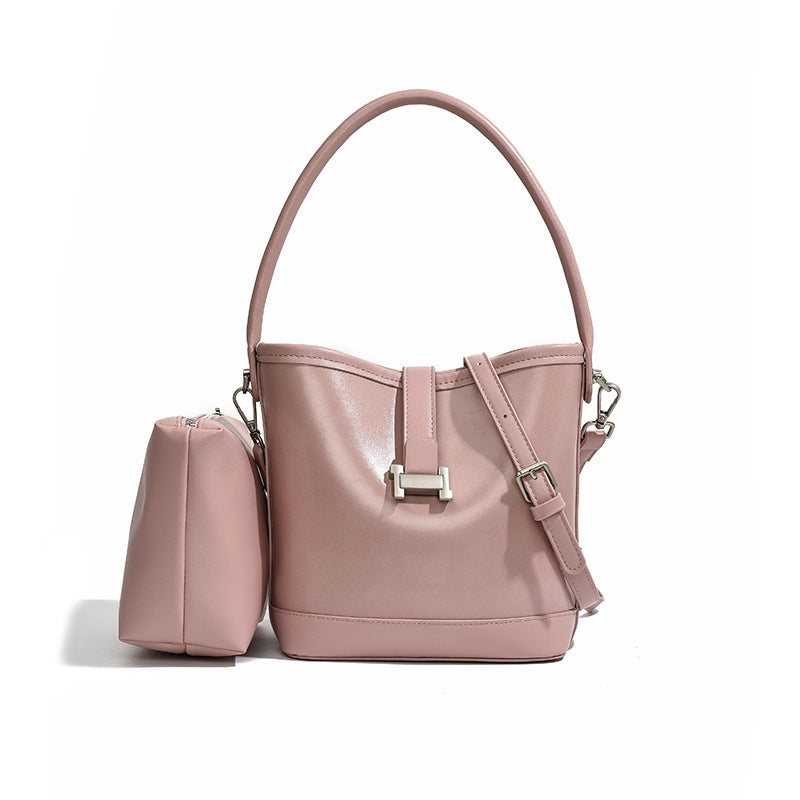 Bucket Style Small Shoulder Bag