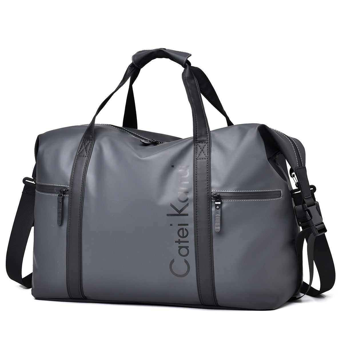 CateiKarrui Durable Large Capacity Men's Polyester Duffle Bag