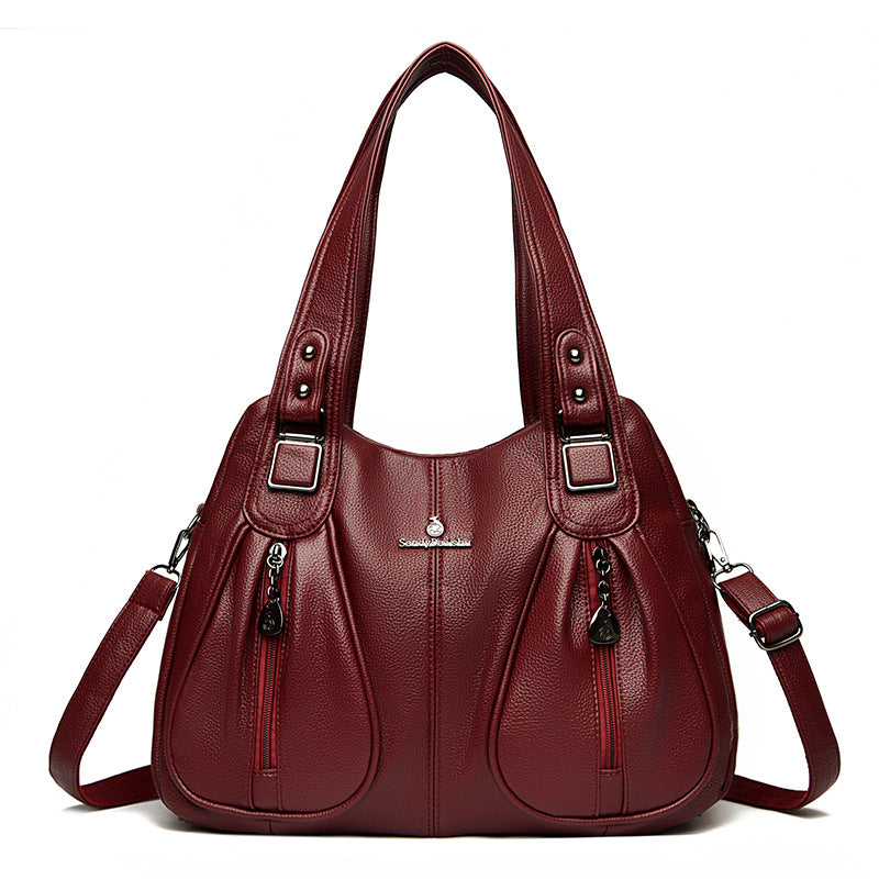 Multi-Compartment Large Capacity  Women's Shoulder Bag