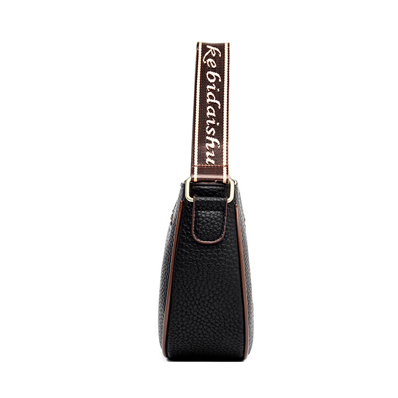 Retro Style Embossed  Women's Shoulder Bag
