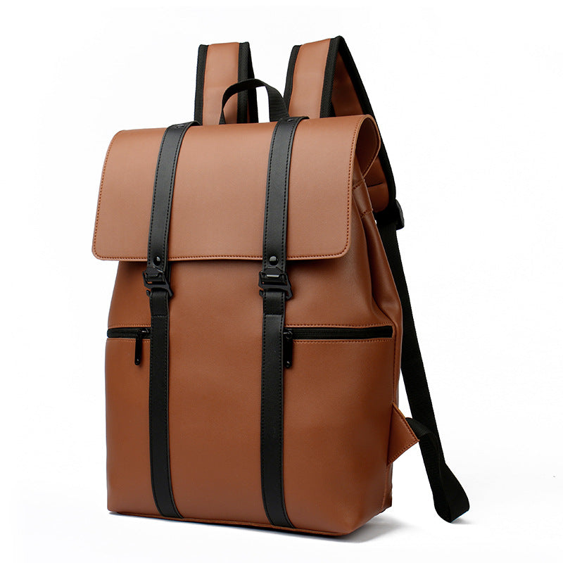 Waterproof Multi-Layer Polyester Business Travel Backpack