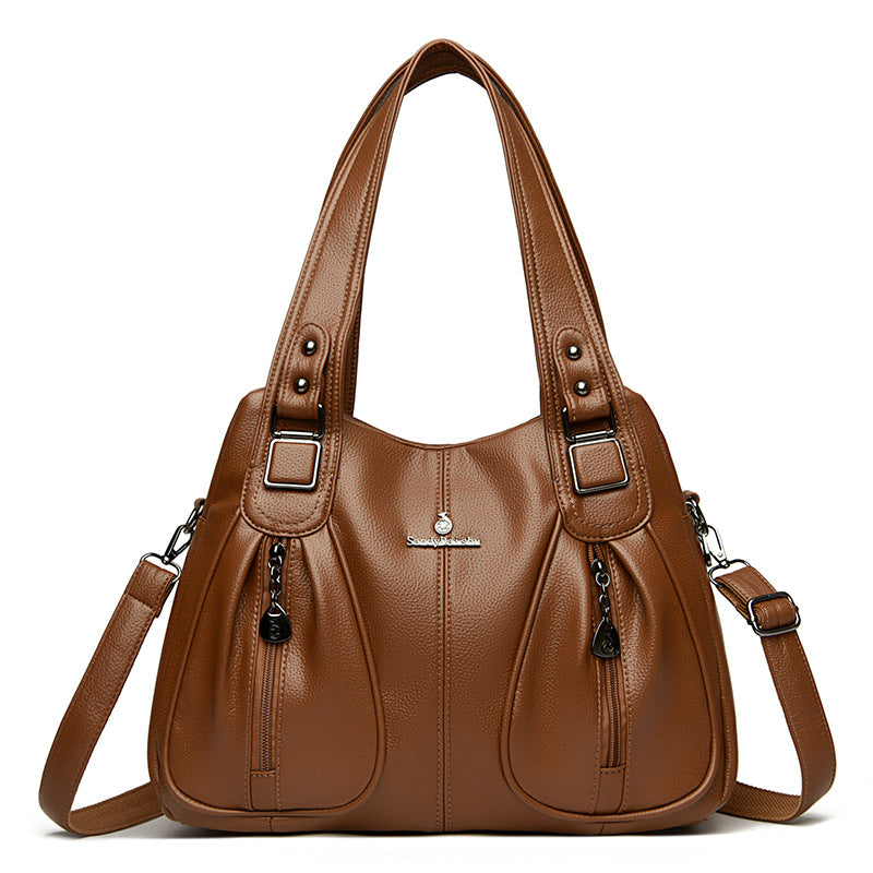 Multi-Compartment Large Capacity  Women's Shoulder Bag