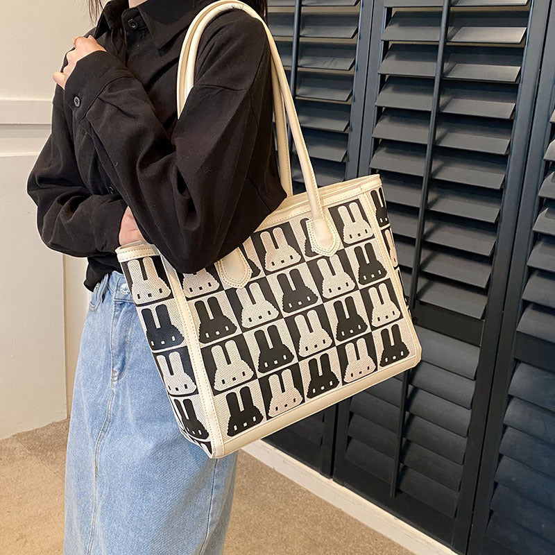Canvas College Tote Bag for Women