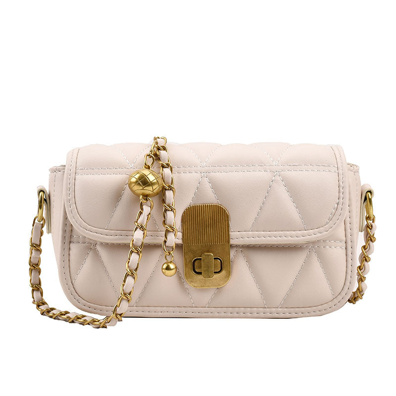 Diamond Chain   Small Underarm Crossbody Bag