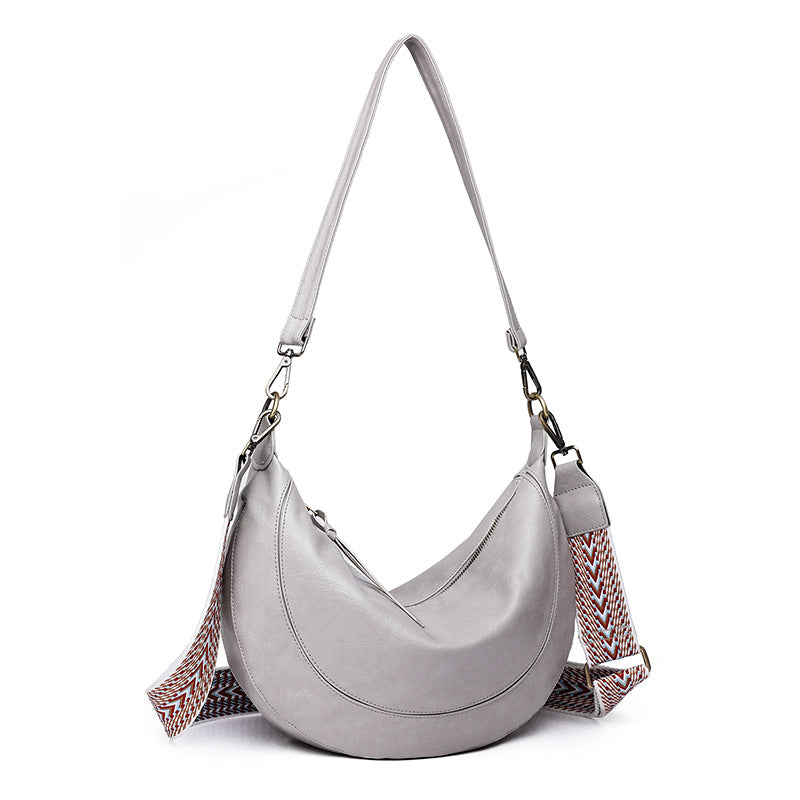 Crescent Style Large Capacity  Shoulder Bag
