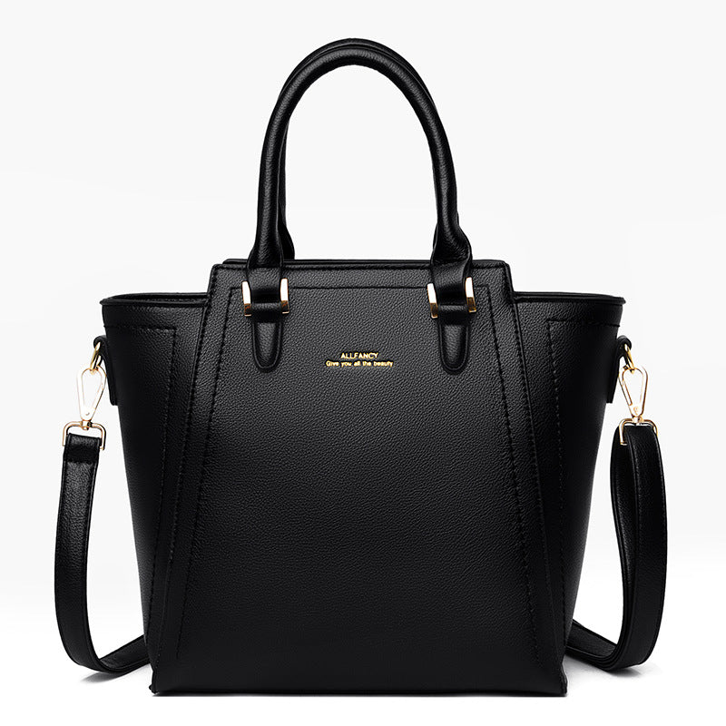 Trendy European Style Large  Women's Shoulder Bag