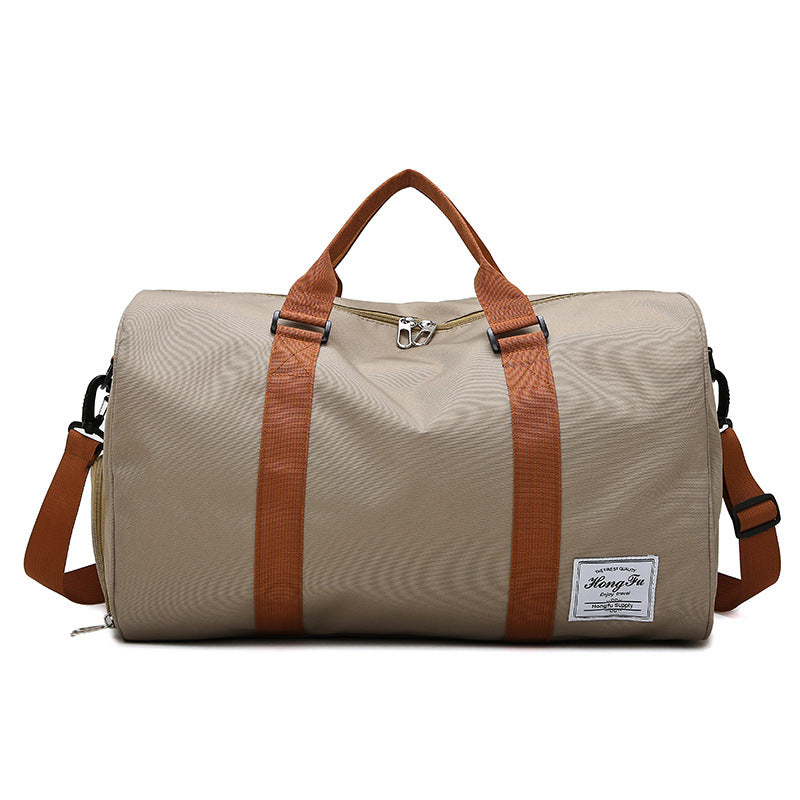 Women's Oxford Gym Bag with Shoe Compartment and Custom Logo