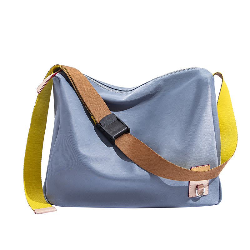 Casual Large Oxford Canvas One-Shoulder Commuter Bag