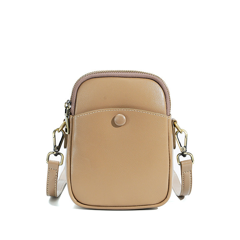 Customizable Mini Faux Leather Women's Crossbody Bag