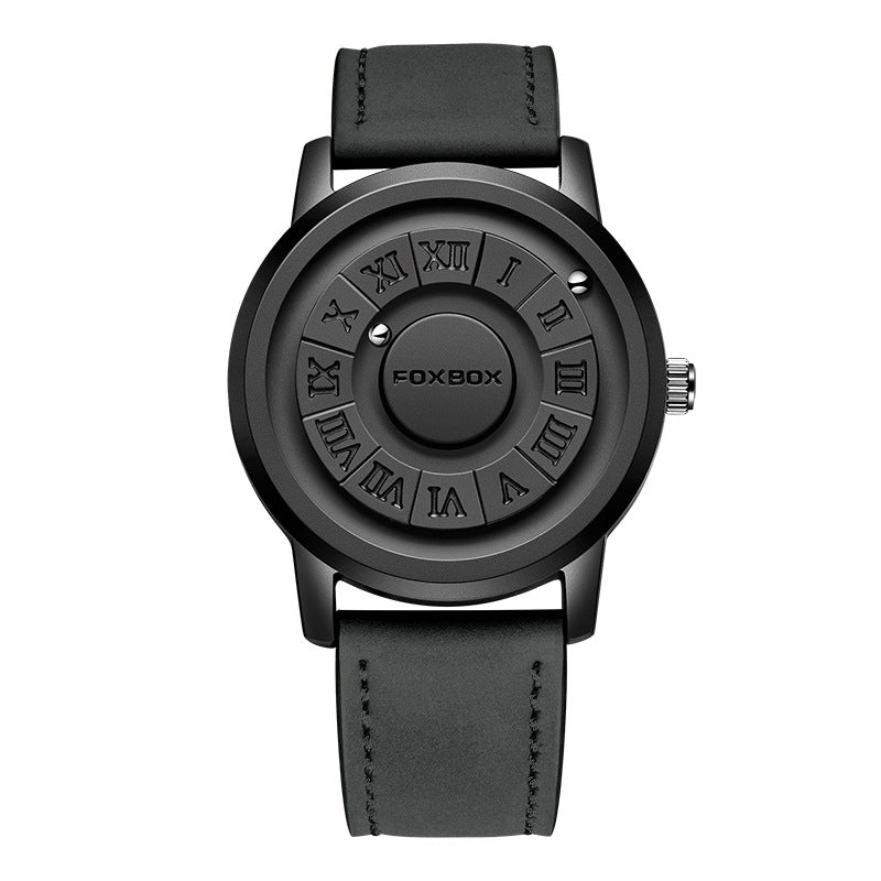 Futuristic Magnetic Ball Motion Watch for Men