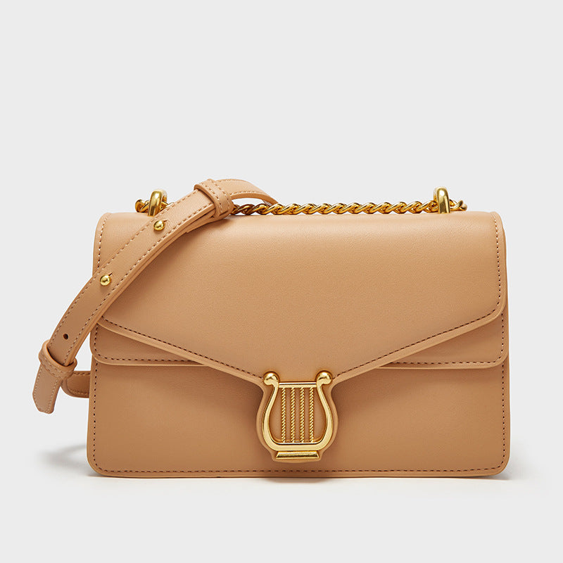 Retro Chain Niche Design  Small Square Crossbody Bag