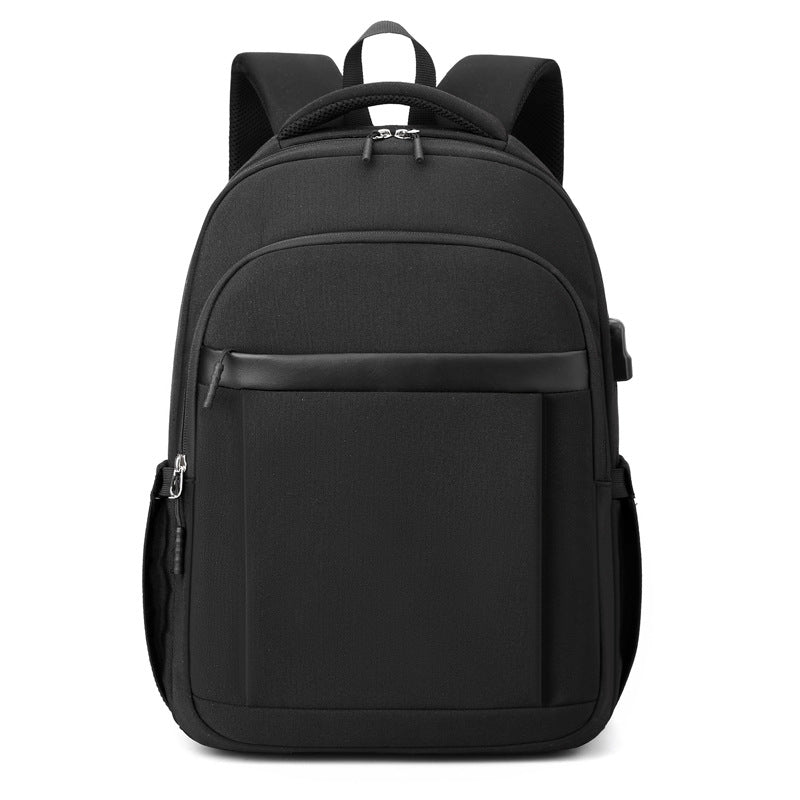 USB Charging Large Capacity Nylon School Travel Backpack