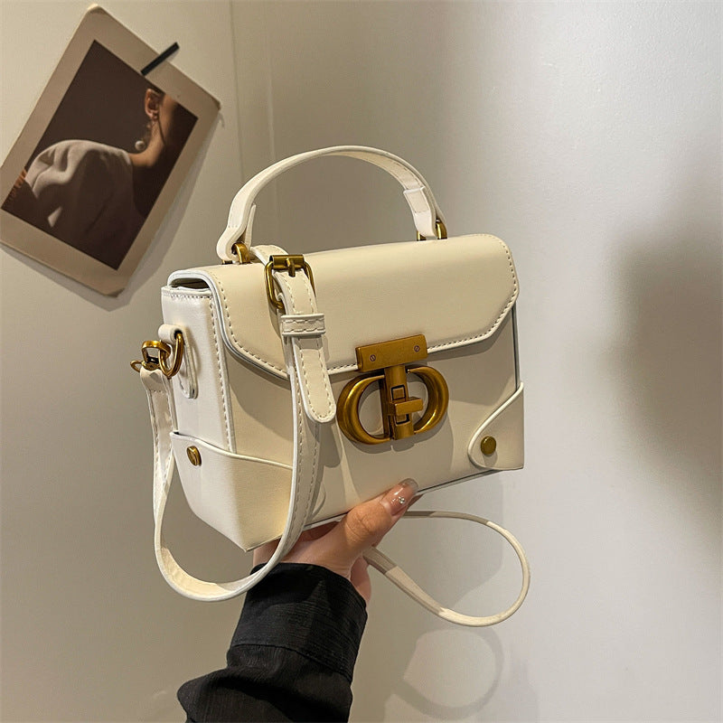 Spring Retro  Small Square Handheld Crossbody Bag