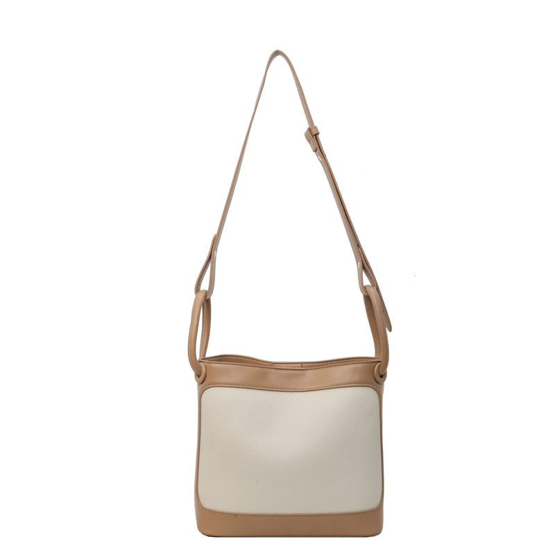 Contrast Color   Bucket Shoulder Messenger