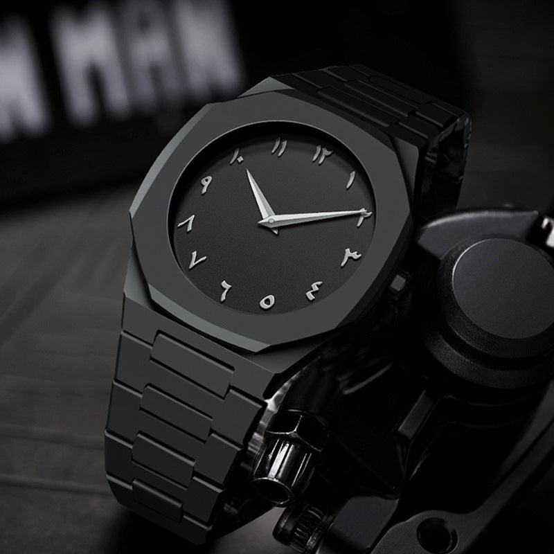 Luxury Waterproof Arabic Dial Watch