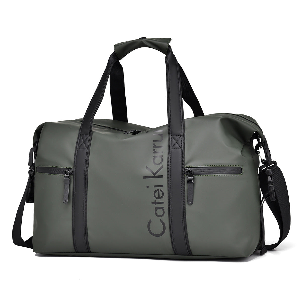 CateiKarrui Durable Large Capacity Men's Polyester Duffle Bag