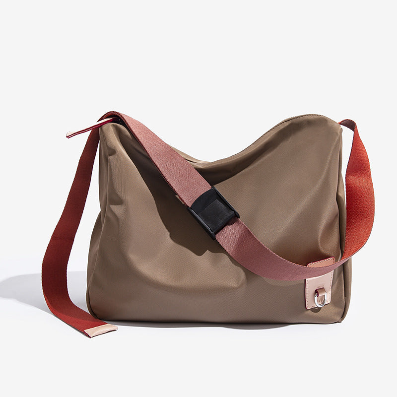Casual Large Oxford Canvas One-Shoulder Commuter Bag