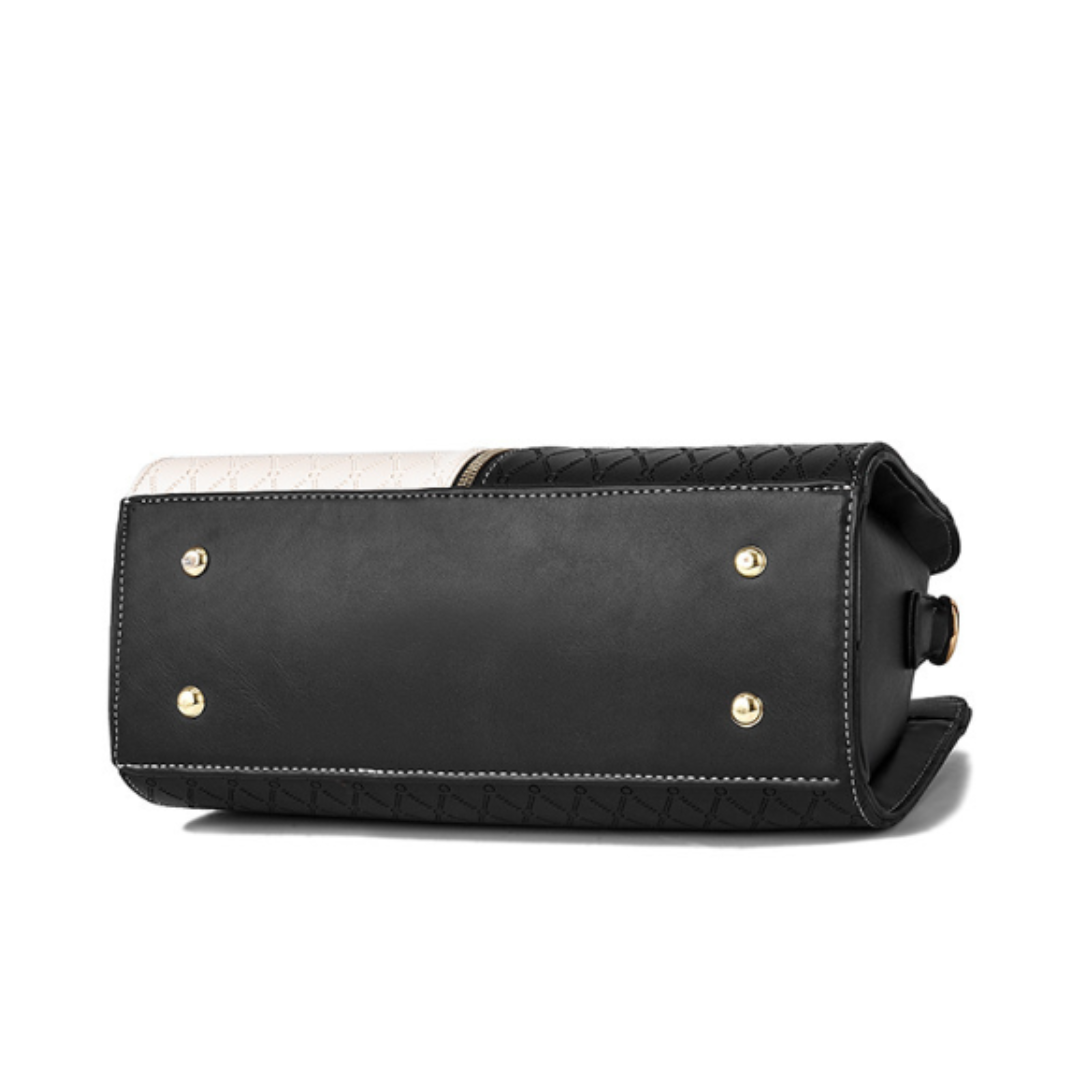 Spliced Fashion  Large Shoulder Messenger Bag
