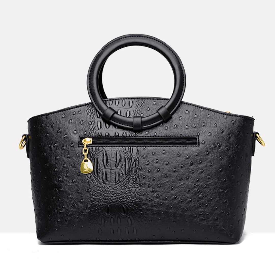 Large Capacity Crocodile Pattern  Mom Handbag