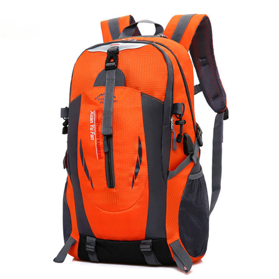 USB Charging Nylon Outdoor Travel Backpack