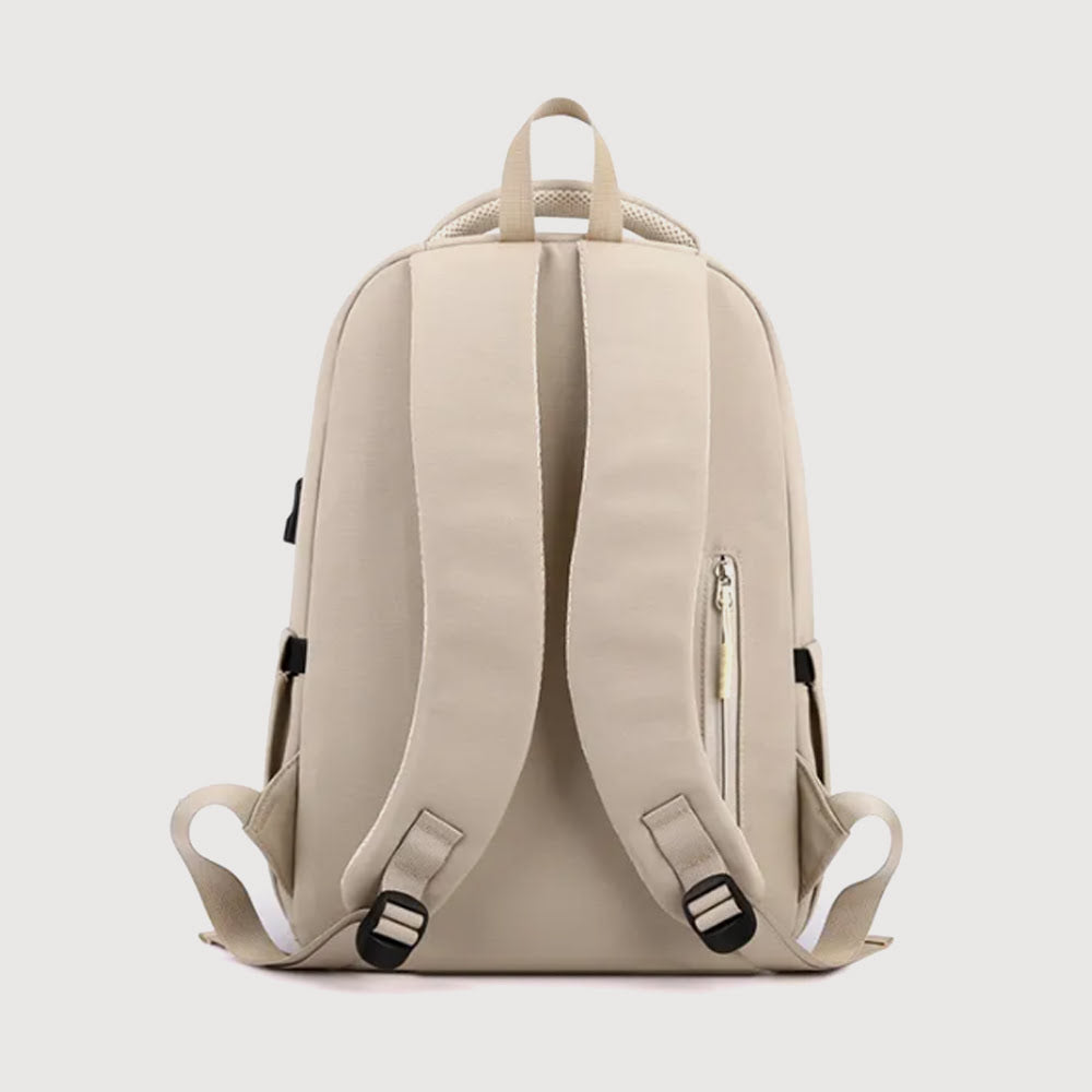 USB Charging Large Capacity Nylon School Travel Backpack